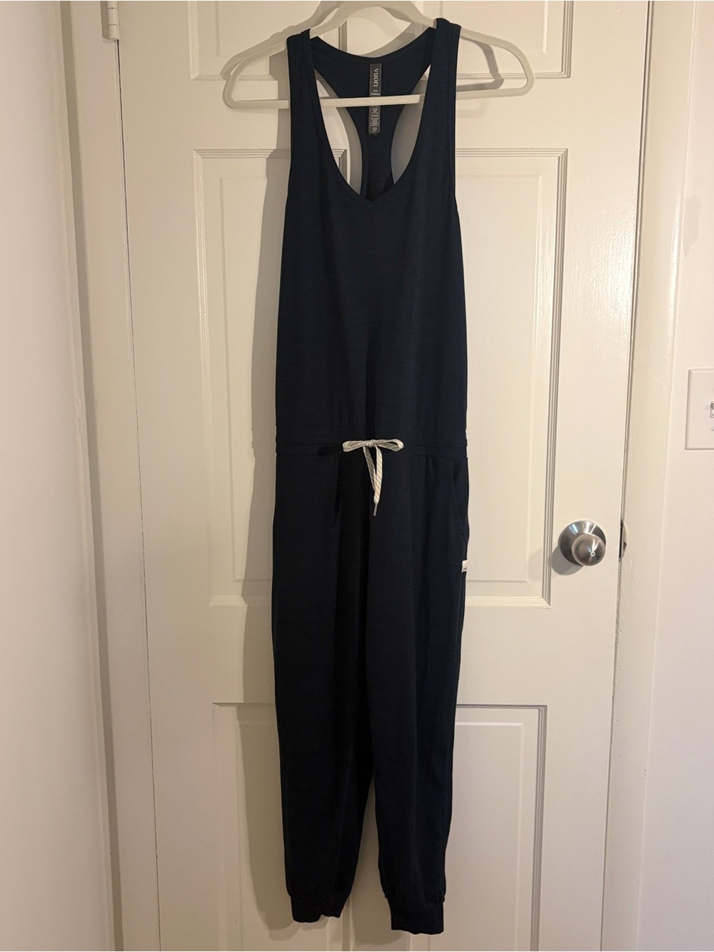 Vuori Lux Jumpsuit - Midnight Blue/Navy Racerback medium - Picture 2 of 5